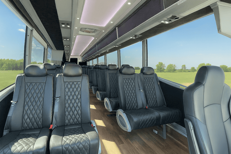 coach bus in Charleston