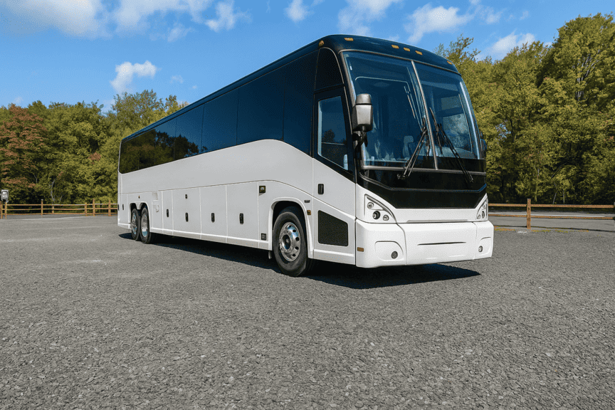 picture of Charter Bus Rental Charleston coach bus